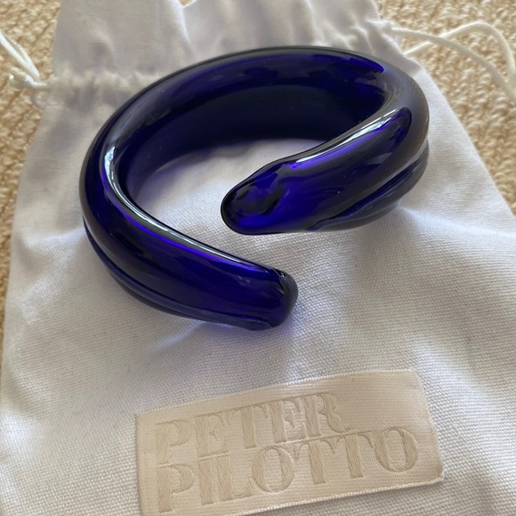 Never worn blue statement Peter Pilotto bangle - Picture 1 of 2